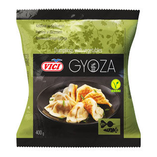 Šaldyti koldūnai GYOZA VIČI, Su daržovių įdaru, 400 g