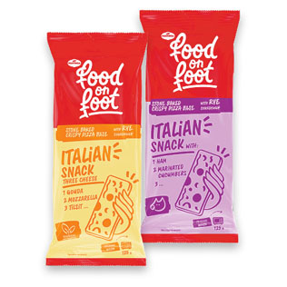 Šaldyta itališka apkepėlė FOOD ON FOOT (2 rūšių), 125 g