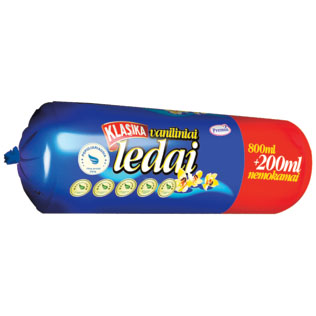 Vaniliniai ledai KLASIKA, 1 l