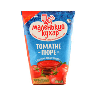 Pomidorų tyrė MALENKYI KUKHAR, 130 g